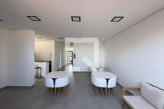 Área comum - Salão de festas de apartamento à venda com 2 quartos, 40m² em Jardim Cristiane, Santo André