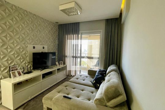 Sala de apartamento à venda com 3 quartos, 84m² em Gopouva, Guarulhos