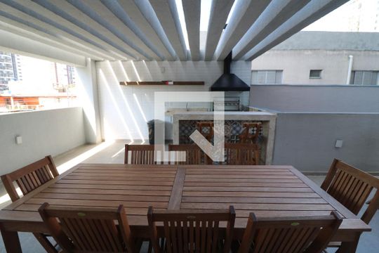 Área comum - Churrasqueira de apartamento à venda com 1 quarto, 31m² em Vila Santa Clara, São Paulo