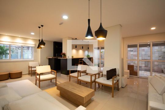 Área comum - Salão de festas de apartamento à venda com 2 quartos, 54m² em Vila Osasco, Osasco