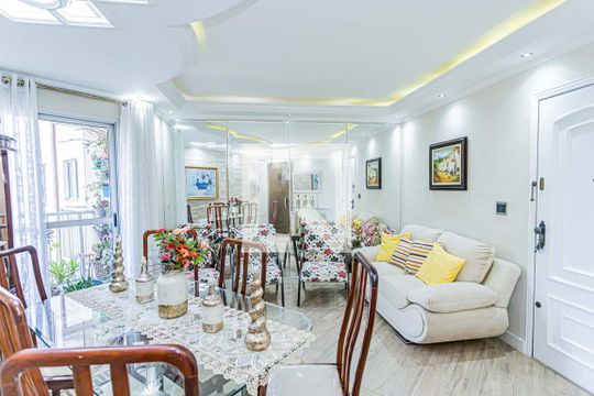 Sala de apartamento à venda com 2 quartos, 62m² em Jaragua, São Paulo