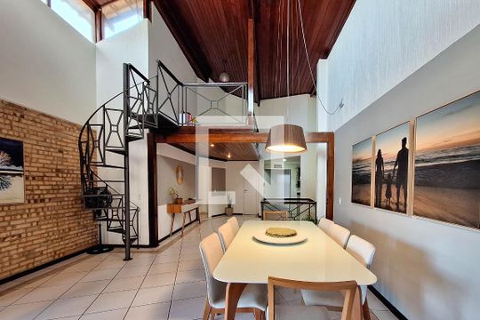 Sala de Jantar de casa de condomínio à venda com 4 quartos, 280m² em Badu, Niterói