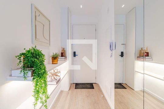 Sala de apartamento à venda com 1 quarto, 41m² em Jardins, São Paulo
