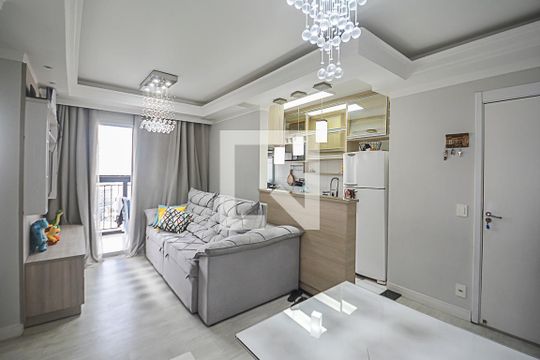 Sala de apartamento à venda com 3 quartos, 72m² em Vila Santa Rita de Cassia, São Bernardo do Campo