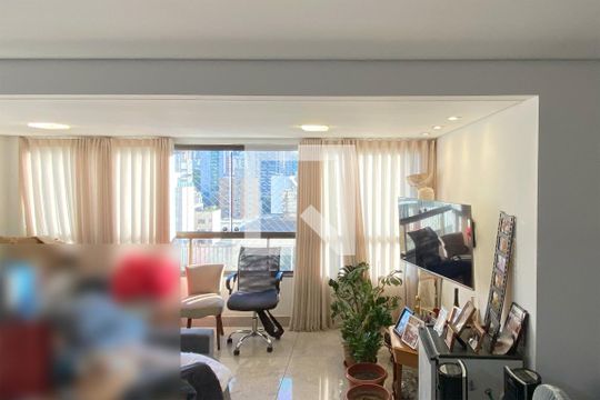 Sala de apartamento à venda com 4 quartos, 150m² em Cruzeiro, Belo Horizonte
