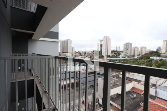 Varanda de kitnet/studio para alugar com 1 quarto, 23m² em Jardim Aurelia, São Paulo