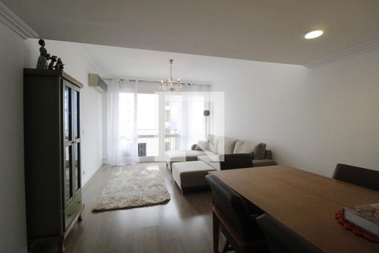 Sala de apartamento à venda com 3 quartos, 105m² em Bom Fim, Porto Alegre