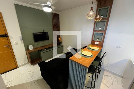 Sala/Cozinha de kitnet/studio à venda com 1 quarto, 29m² em Casa Verde, São Paulo