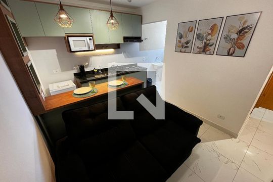 Sala/Cozinha de kitnet/studio à venda com 1 quarto, 29m² em Casa Verde, São Paulo
