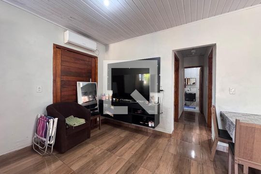 Sala/Cozinha de casa à venda com 2 quartos, 90m² em Santos Dumont, São Leopoldo
