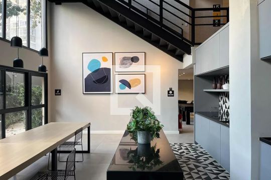 Área comum de kitnet/studio à venda com 1 quarto, 24m² em Perdizes, São Paulo