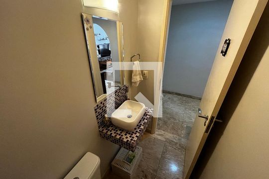 Lavabo de apartamento à venda com 4 quartos, 198m² em Santana, São Paulo