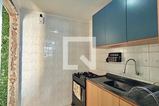 Cozinha de apartamento para alugar com 2 quartos, 60m² em Rio Branco, São Leopoldo