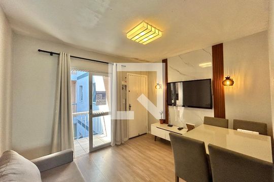 Sala de apartamento para alugar com 2 quartos, 60m² em Rio Branco, São Leopoldo