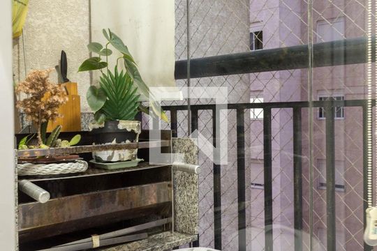 Varanda de apartamento à venda com 2 quartos, 56m² em Planalto, São Bernardo do Campo