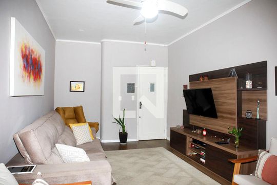 Sala de Estar de apartamento à venda com 2 quartos, 72m² em Santana, Porto Alegre