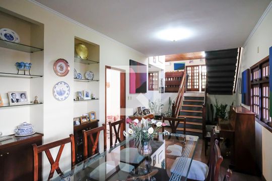Sala de jantar de casa à venda com 4 quartos, 456m² em Santa Maria, São Caetano do Sul