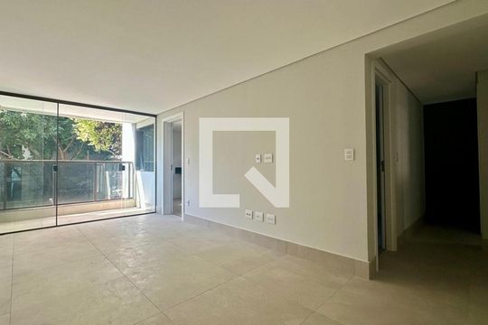 Sala de apartamento à venda com 2 quartos, 94m² em Sion, Belo Horizonte