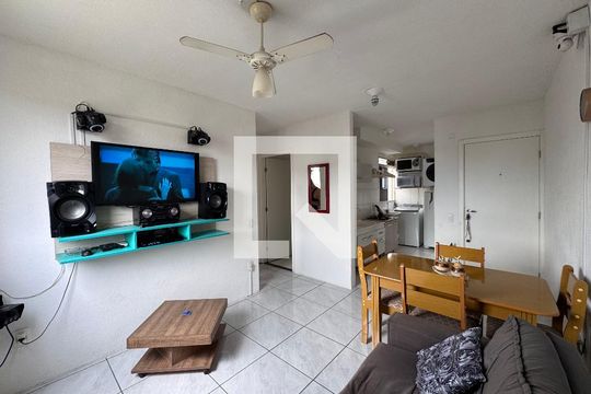 Sala de apartamento à venda com 2 quartos, 40m² em Santos Dumont, São Leopoldo