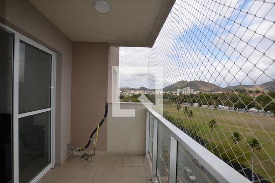 Varanda da Sala de apartamento para alugar com 2 quartos, 57m² em Marechal Hermes, Rio de Janeiro