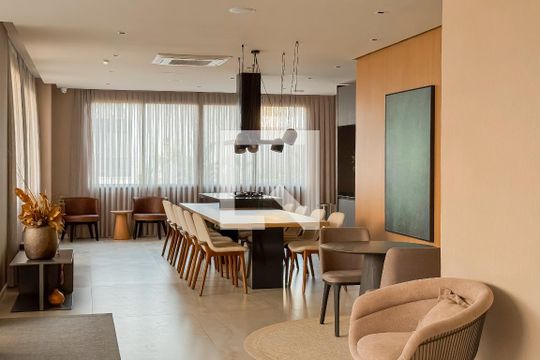 Área comum de apartamento para alugar com 2 quartos, 95m² em Vila Mariana, São Paulo