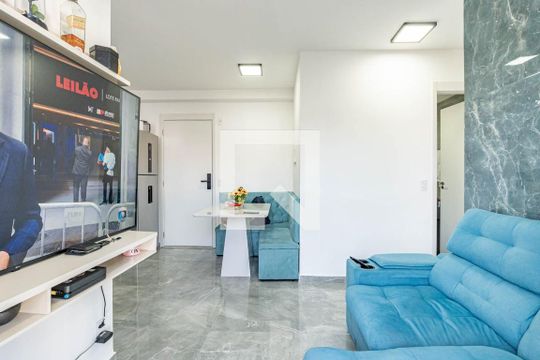 Sala de apartamento para alugar com 2 quartos, 39m² em Jardim Imperador (zona Sul), São Paulo