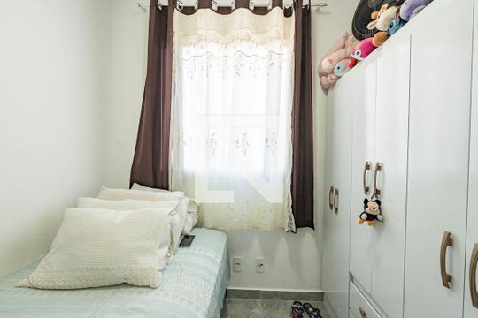 Quarto 2 de apartamento para alugar com 2 quartos, 39m² em Jardim Imperador (zona Sul), São Paulo