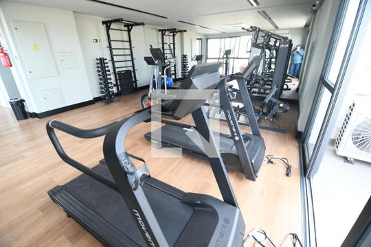Área comum - Academia de apartamento para alugar com 1 quarto, 46m² em Cambuí, Campinas