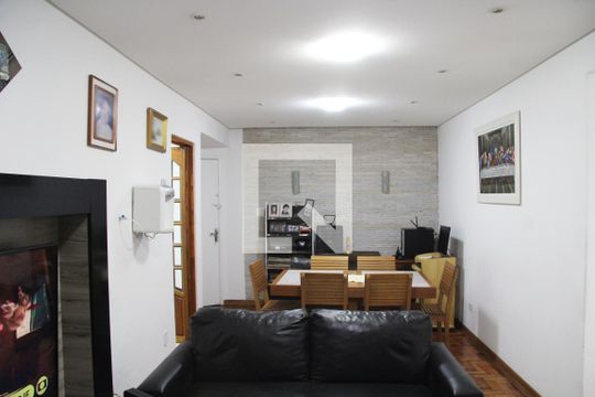Sala de apartamento à venda com 3 quartos, 106m² em Centro, Guarulhos