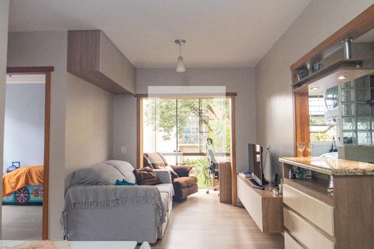 Sala de apartamento à venda com 2 quartos, 72m² em Partenon, Porto Alegre