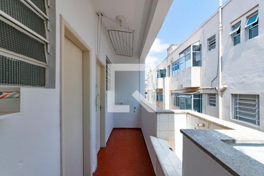 Área de Serviço de apartamento à venda com 3 quartos, 95m² em Cidade Jardim, Belo Horizonte