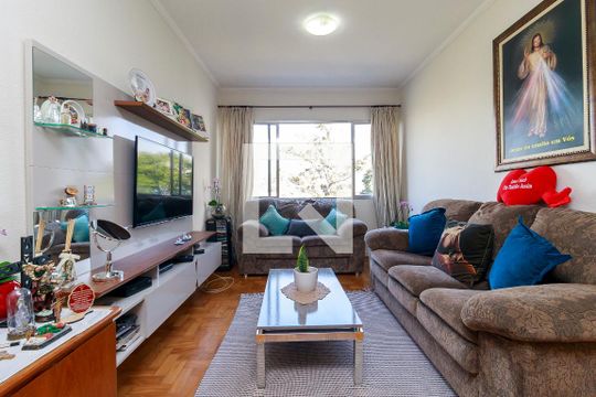 Sala de apartamento à venda com 1 quarto, 58m² em Santo Amaro, São Paulo