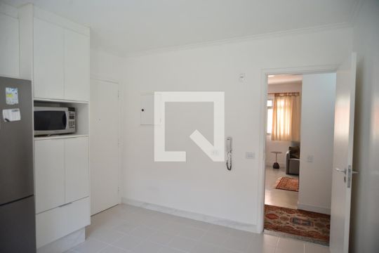 Cozinha de apartamento à venda com 3 quartos, 124m² em Vila Bastos, Santo André