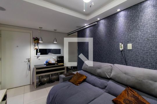 Sala de apartamento à venda com 2 quartos, 48m² em Jardim Las Vegas, Guarulhos