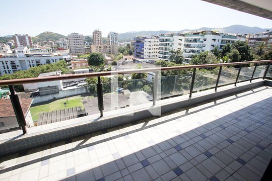Varanda da Sala de apartamento à venda com 5 quartos, 360m² em Freguesia (jacarepaguá), Rio de Janeiro