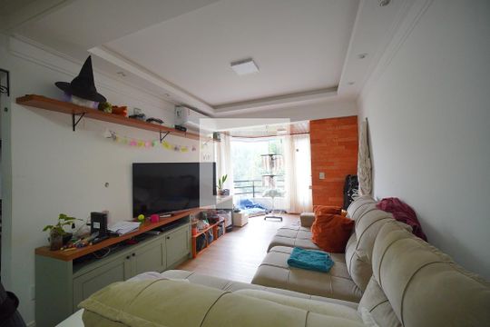 Sala de apartamento para alugar com 2 quartos, 80m² em Nossa Senhora do Rosario, São José