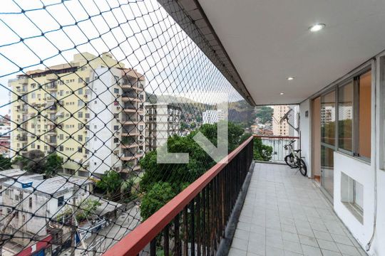 Varanda da Sala de apartamento à venda com 2 quartos, 82m² em Engenho Novo, Rio de Janeiro