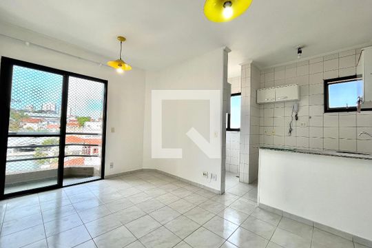 Sala de apartamento para alugar com 1 quarto, 39m² em Campo Belo, São Paulo