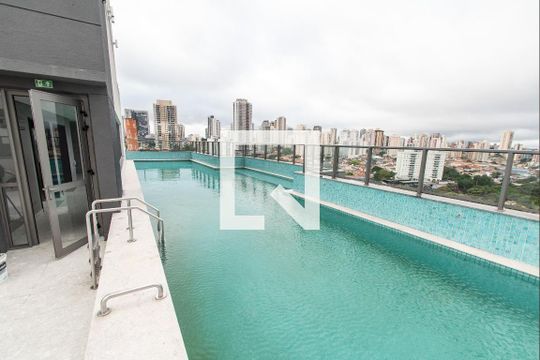PIscina de apartamento para alugar com 2 quartos, 40m² em Chácara Klabin, São Paulo