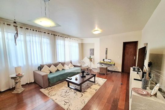Sala de apartamento à venda com 3 quartos, 149m² em Santa Lúcia, Belo Horizonte