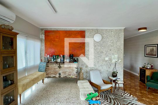 Sala de apartamento para alugar com 4 quartos, 264m² em Paraíso, São Paulo