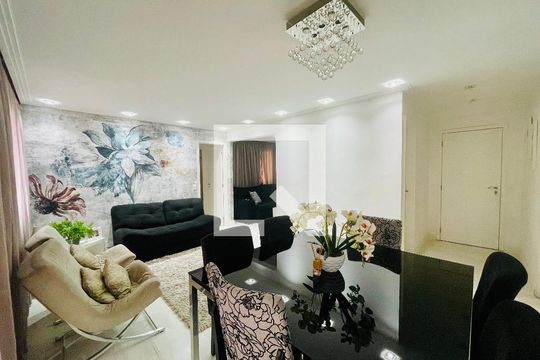 Sala de apartamento à venda com 3 quartos, 114m² em Vila Santo Antonio, Guarulhos