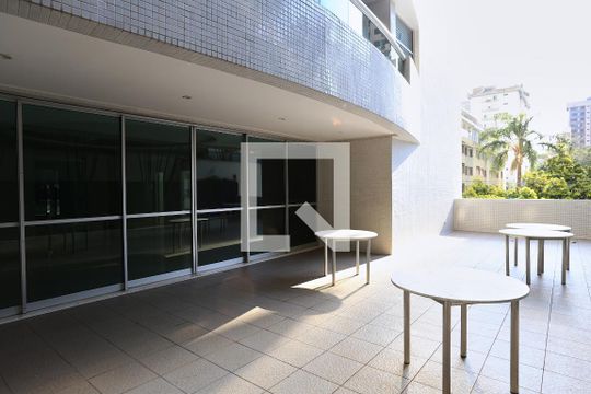 Área comum - Salão de festas de apartamento para alugar com 2 quartos, 96m² em Lourdes, Belo Horizonte