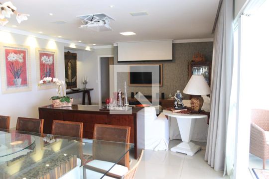Sala de apartamento à venda com 4 quartos, 264m² em Setor Marista, Goiânia