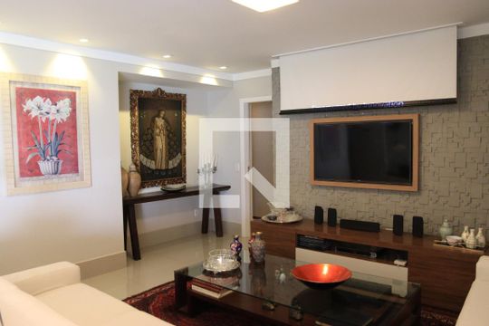 Sala de apartamento à venda com 4 quartos, 264m² em Setor Marista, Goiânia