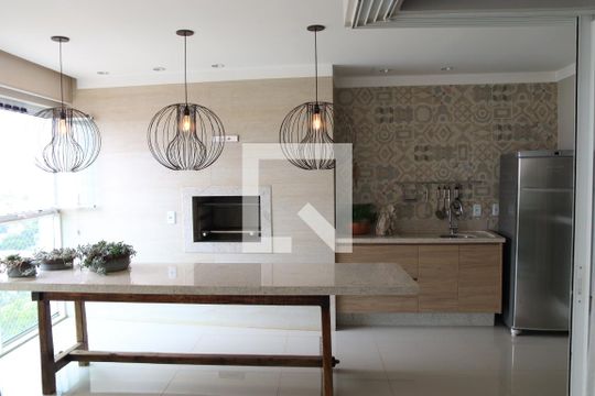 Varanda de apartamento à venda com 4 quartos, 264m² em Setor Marista, Goiânia