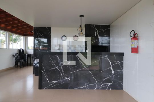 Área comum - Churrasqueira de casa de condomínio para alugar com 3 quartos, 120m² em Aclimação, Uberlândia