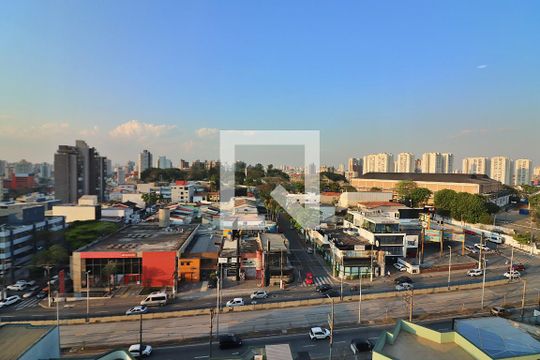Sala Sacada Vista de apartamento à venda com 3 quartos, 90m² em Jardim do Mar, São Bernardo do Campo
