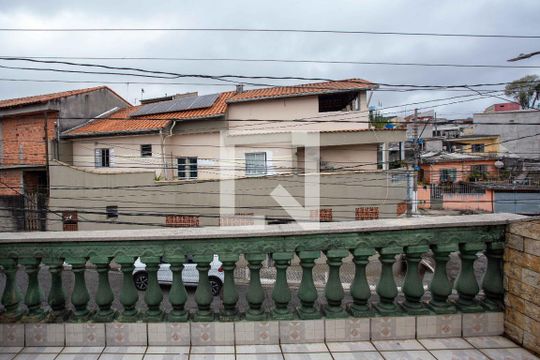 Sacada do Escritório de casa à venda com 3 quartos, 175m² em Vila Nogueira, Diadema