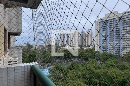 Varanda da Sala de apartamento para alugar com 2 quartos, 70m² em Barra da Tijuca, Rio de Janeiro